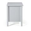 Alaterre Furniture Simplicity Wood Nightstand, Dove Gray AJSP0180